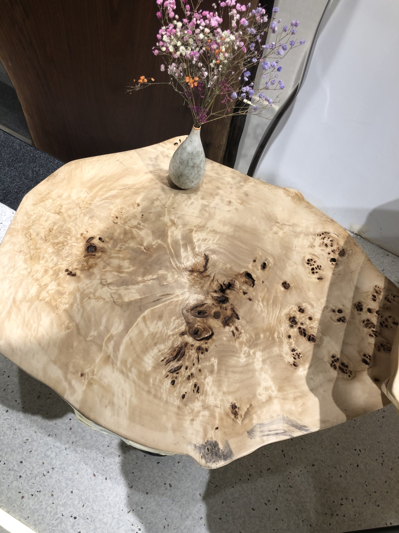 白杨树瘤实木大板